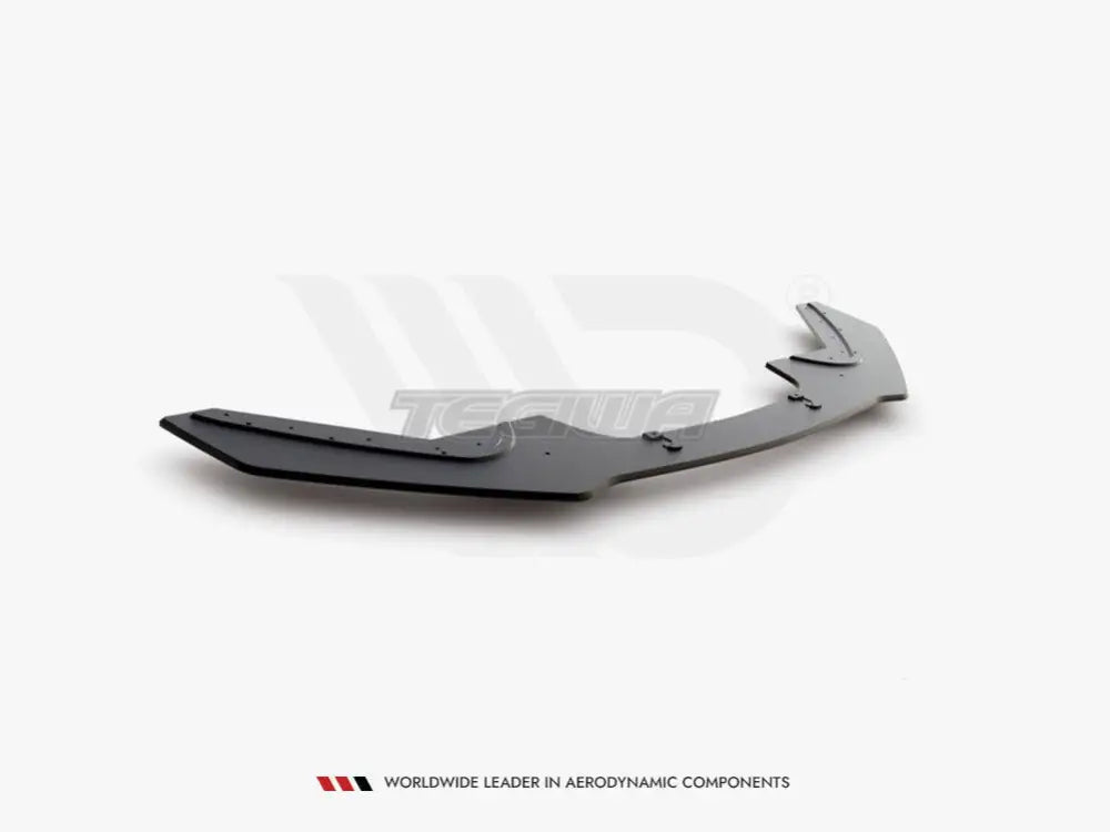 Maxton Design Racing Durability Front Splitter V3 BMW 1-Series F20 M-pack Facelift M140I 15-19