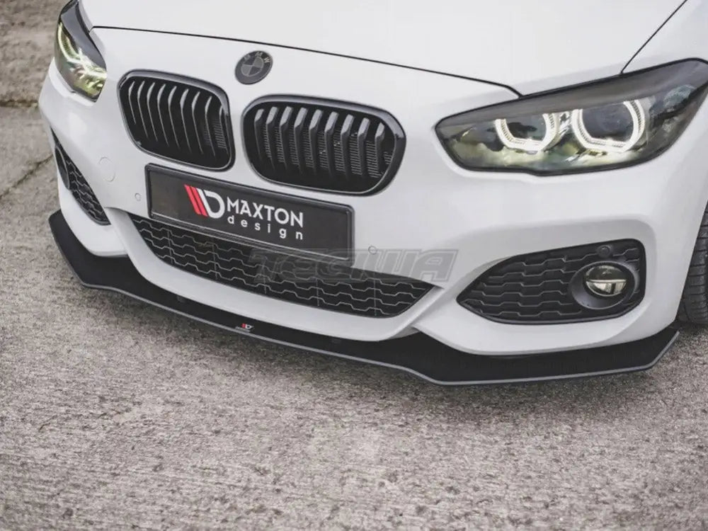 Maxton Design Racing Durability Front Splitter V3 BMW 1-Series F20 M-pack Facelift M140I 15-19