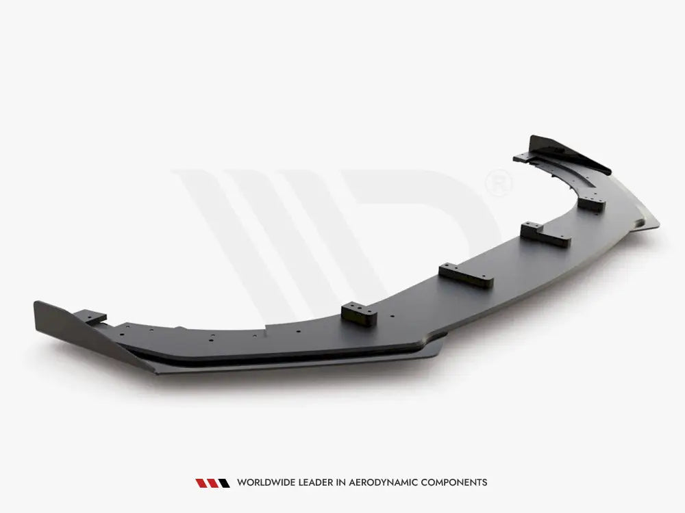 Maxton Design Racing Durability Front Splitter V3 +flaps Volkswagen Golf GTI MK6 09-12