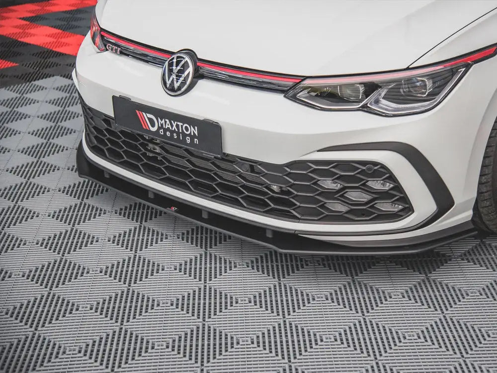 Maxton Design Racing Durability Front Splitter Volkswagen Golf 8 GTI R-line 20-