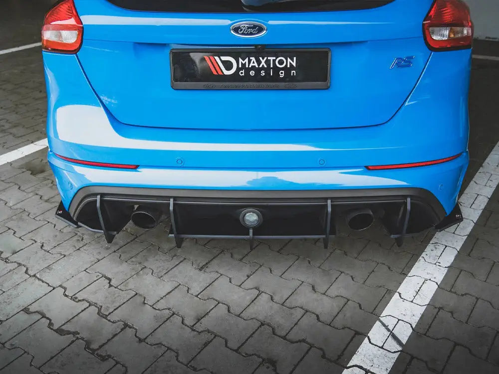 Maxton Design Racing Durability Rear Diffuser Ford Focus RS MK3 01-18