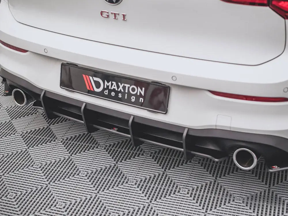 Maxton Design Racing Durability Rear Diffuser V1 Volkswagen Golf 8 GTI 20-