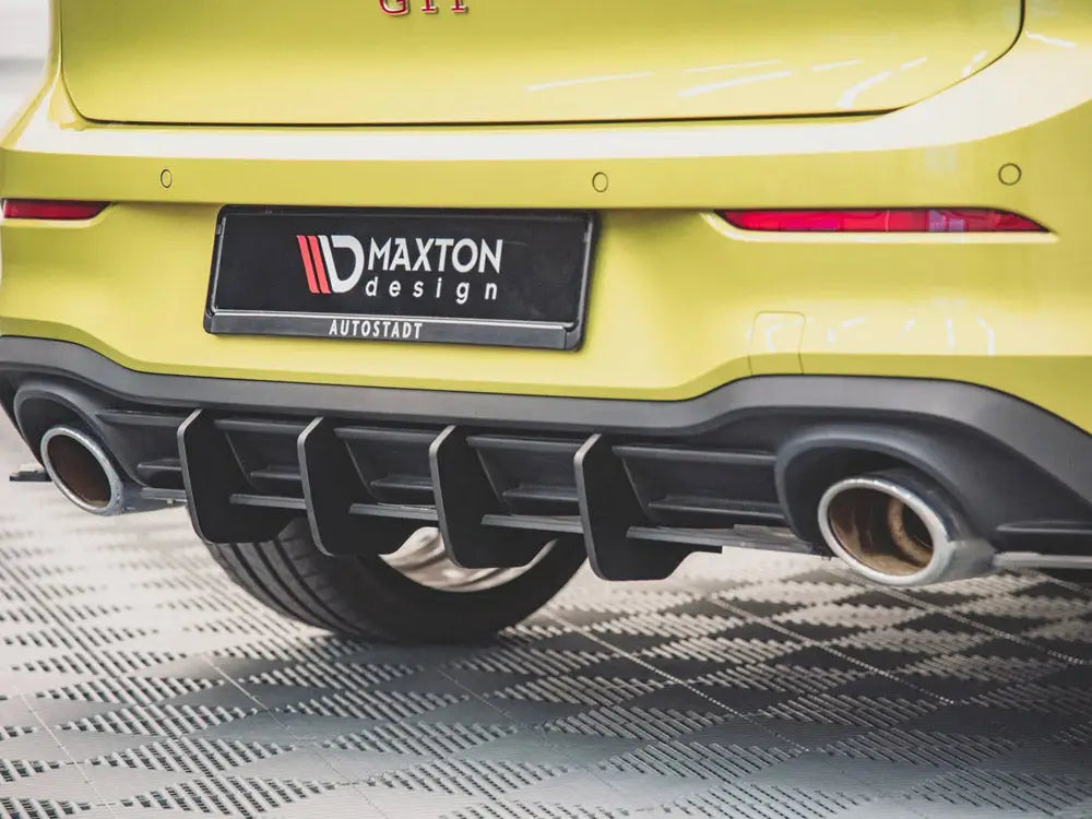 Maxton Design Racing Durability Rear Diffuser V1 Volkswagen Golf 8 GTI Clubsport 20-