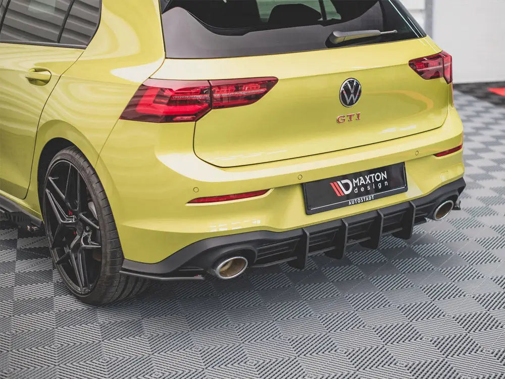 Maxton Design Racing Durability Rear Diffuser V2 Volkswagen Golf 8 GTI Clubsport 20-