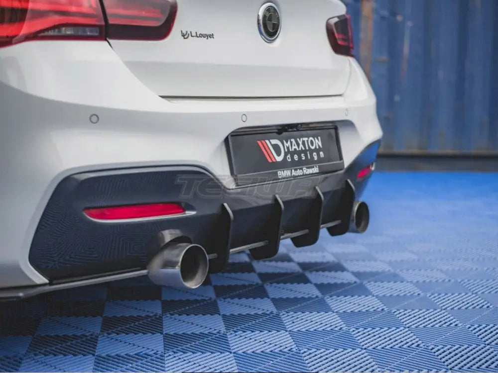 Maxton Design Racing Durability Rear Diffuser V3 BMW 1-Series M140i 15-19