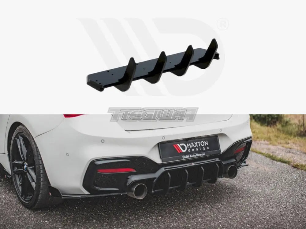 Maxton Design Racing Durability Rear Diffuser V4 BMW 1-Series M140i 15-19