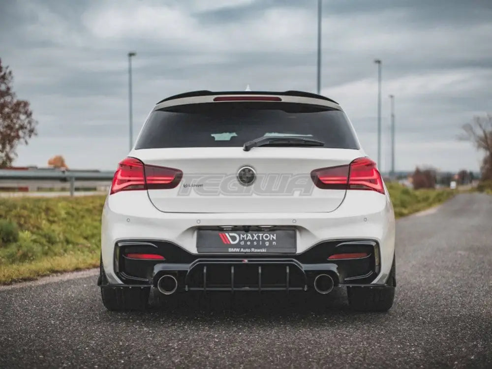 Maxton Design Racing Durability Rear Diffuser V4 BMW 1-Series M140i 15-19