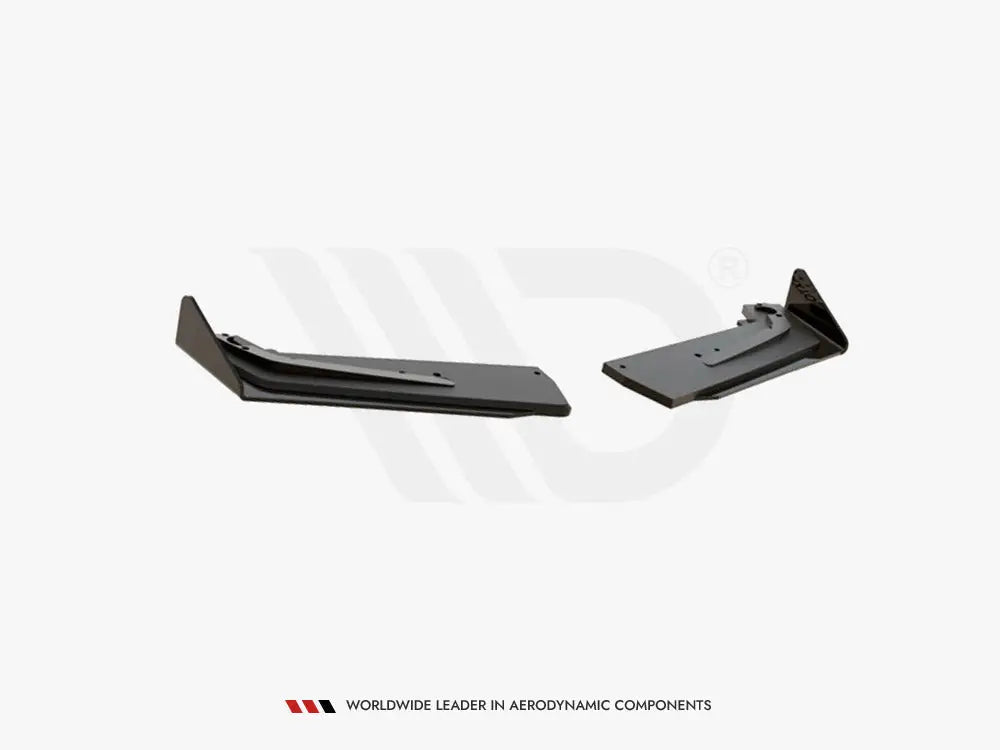 Maxton Design Racing Durability Rear Side Splitters +flaps Toyota GR Yaris MK4 2020-