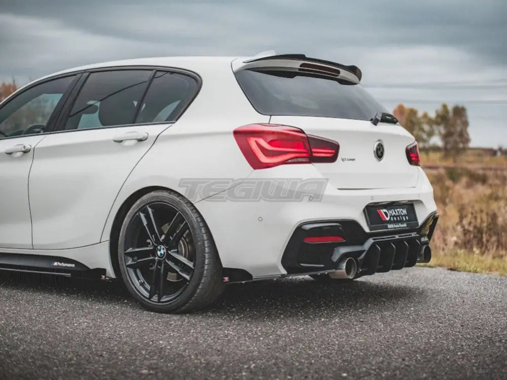 Maxton Design Racing Durability Rear Side Splitters V3 +flaps BMW 1-Series F20 M140I 15-19