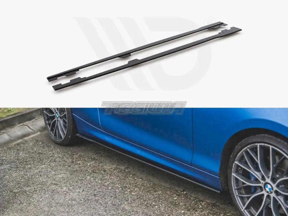 Maxton Design Racing Durability Side Skirts Diffusers BMW 1-Series F21 M135I M140I M-pack 15-19