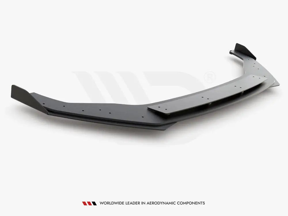 Maxton Design Maxton Racing Front Splitter + Flaps Volkswagen Golf 7 R Facelift 17-20