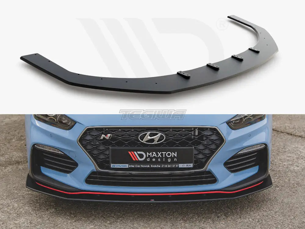 Maxton Design Maxton Racing Front Splitter Hyundai I30 N MK3 Hatchback Fastback 01-20