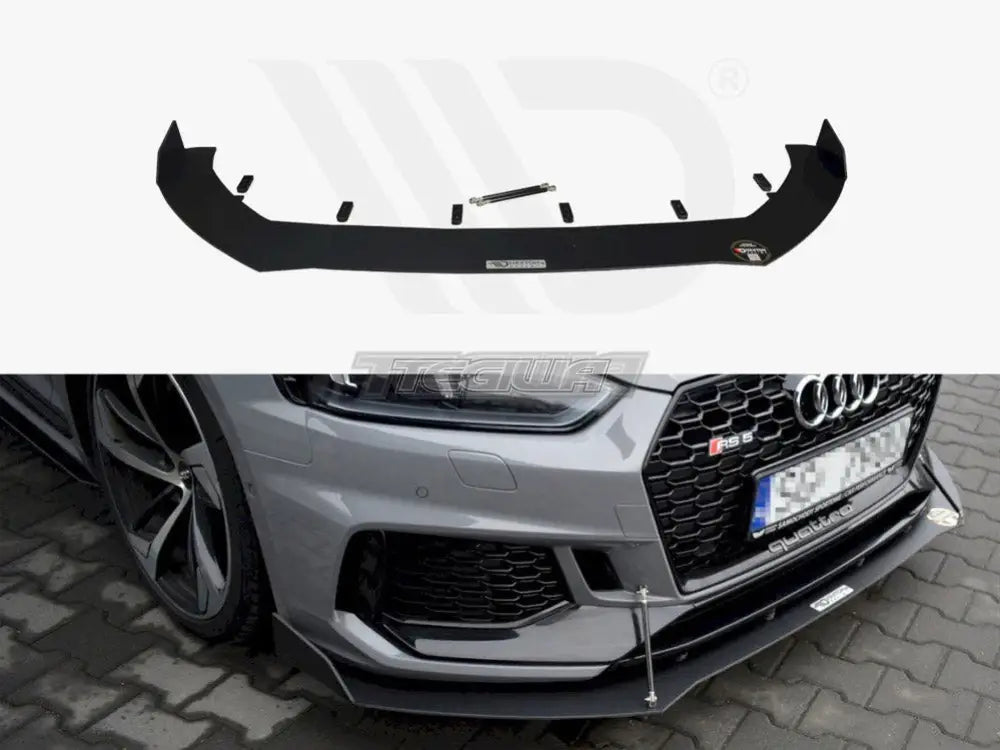 Maxton Design Racing Front Splitter V.2 Audi RS5 F5 Coupe Sportback