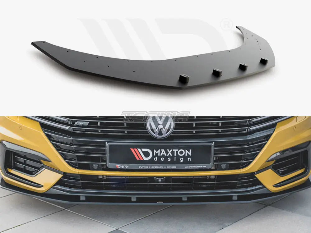 Maxton Design Maxton Racing Front Splitter Volkswagen Arteon R-line 2017-