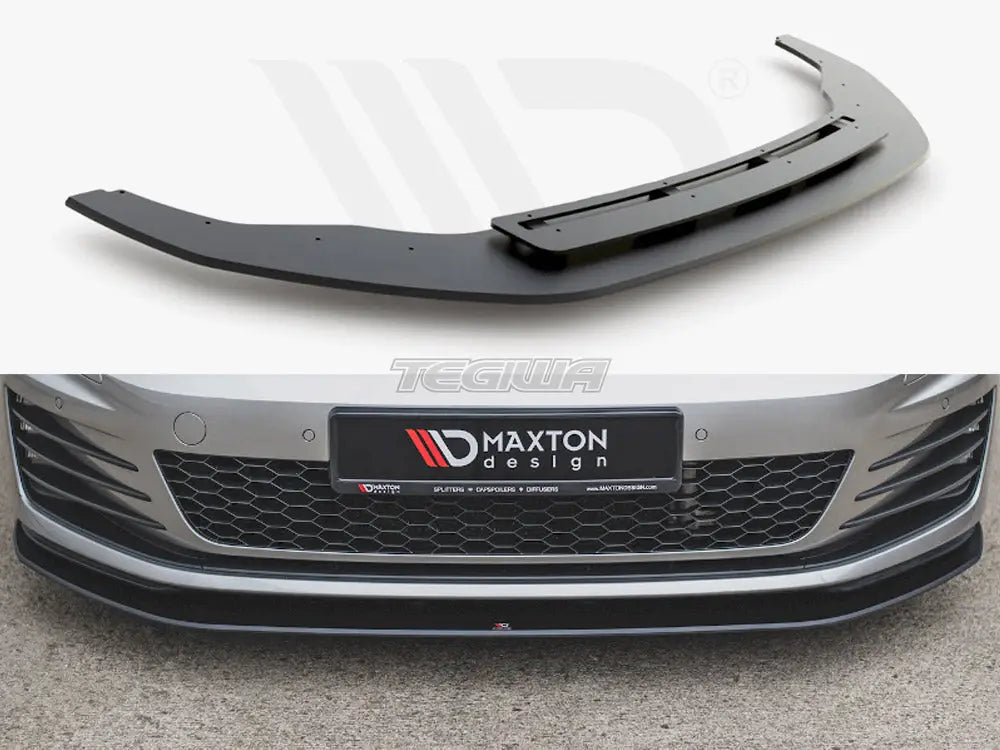 Maxton Design Maxton Racing Front Splitter Volkswagen Golf MK MK7 GTI 13-16