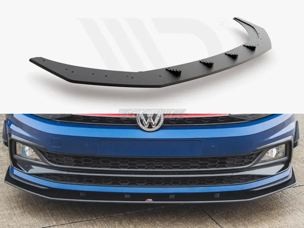 Maxton Design Maxton Racing Front Splitter Volkswagen Polo GTI MK6 2017-