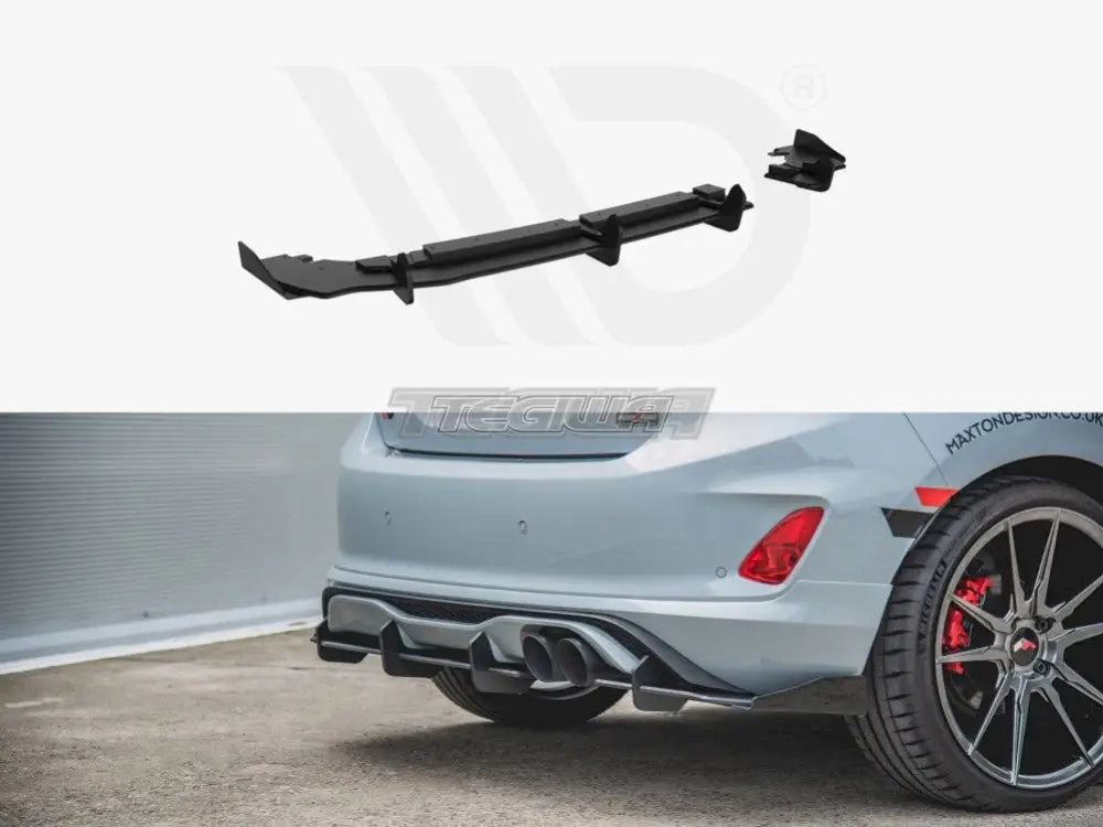 Maxton Design Maxton Racing Rear Diffuser +flaps Ford Fiesta MK8 ST 2018-