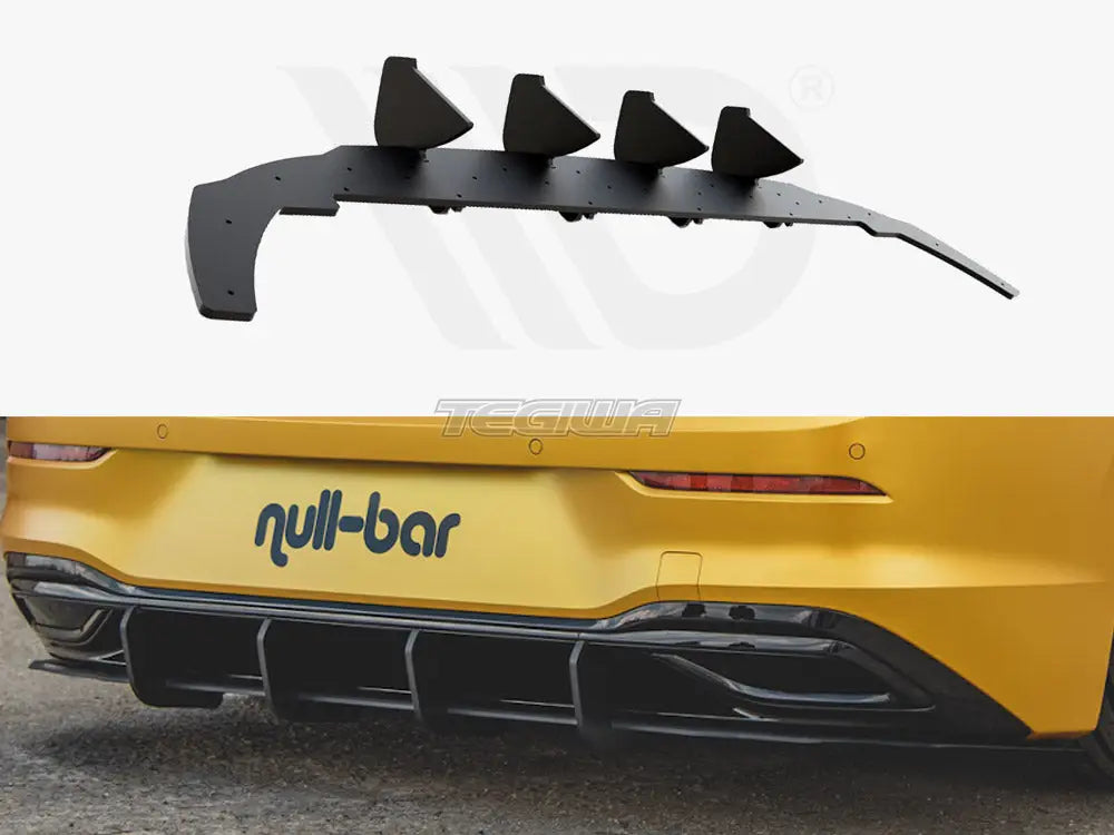 Maxton Design Maxton Racing Rear Diffuser V.1 Volkswagen Golf MK8 2020-