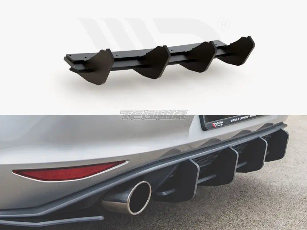 Maxton Design Maxton Racing Rear Diffuser V.2 Volkswagen Golf MK7 GTI 13-16