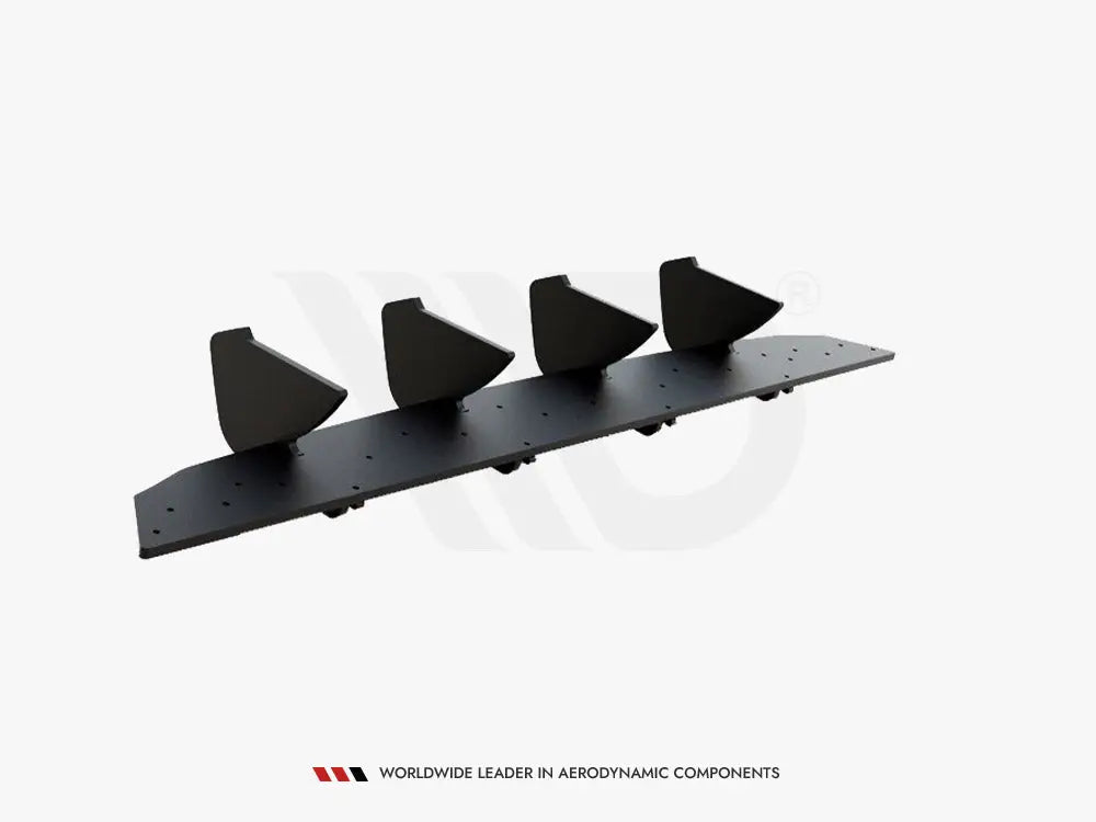 Maxton Design Maxton Racing Rear Diffuser V.2 Volkswagen Golf MK8 2020-