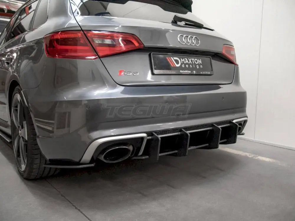 Maxton Design Maxton Racing Rear Diffuser V2 Audi RS3 8V Sportback 15-16