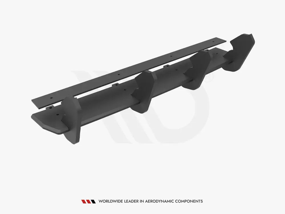 Maxton Design Maxton Racing Rear Diffuser Volkswagen Golf 7 R Facelift 17-20