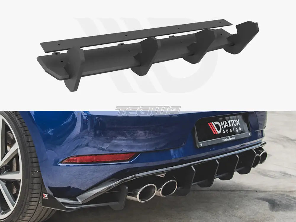 Maxton Design Maxton Racing Rear Diffuser Volkswagen Golf 7 R Facelift 17-20