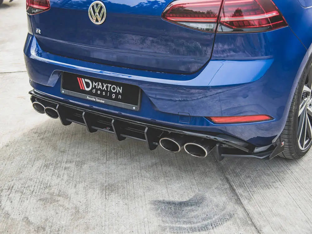 Maxton Design Maxton Racing Rear Diffuser Volkswagen Golf 7 R Facelift 17-20