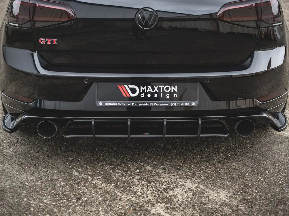 Maxton Design Maxton Racing Rear Diffuser Volkswagen Golf MK7.5 GTI TCR 19-20