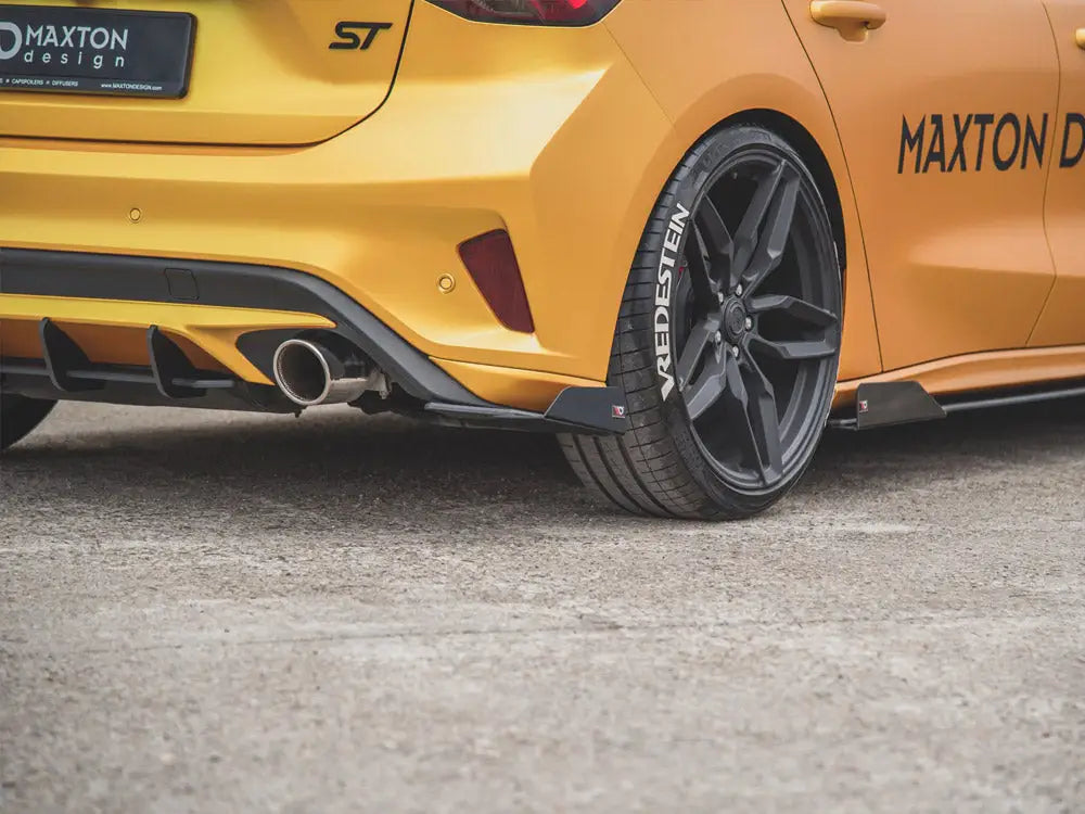 Maxton Design Maxton Racing Rear Side Splitters +flaps Ford Focus ST MK4 2019-