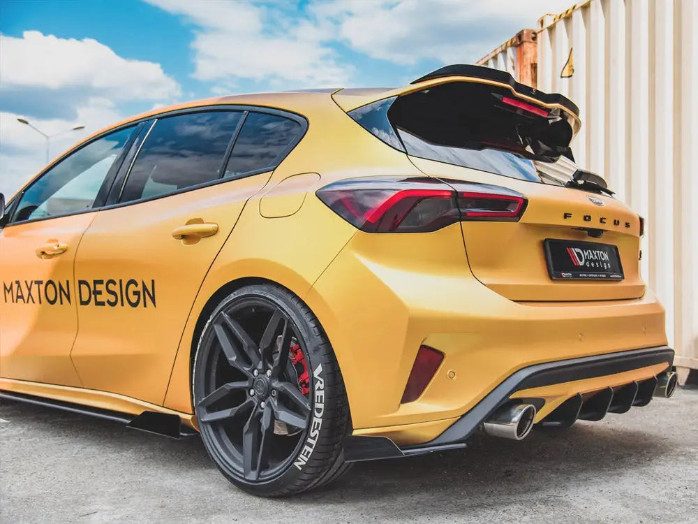 Maxton Design Maxton Racing Rear Side Splitters +flaps Ford Focus ST MK4 2019-