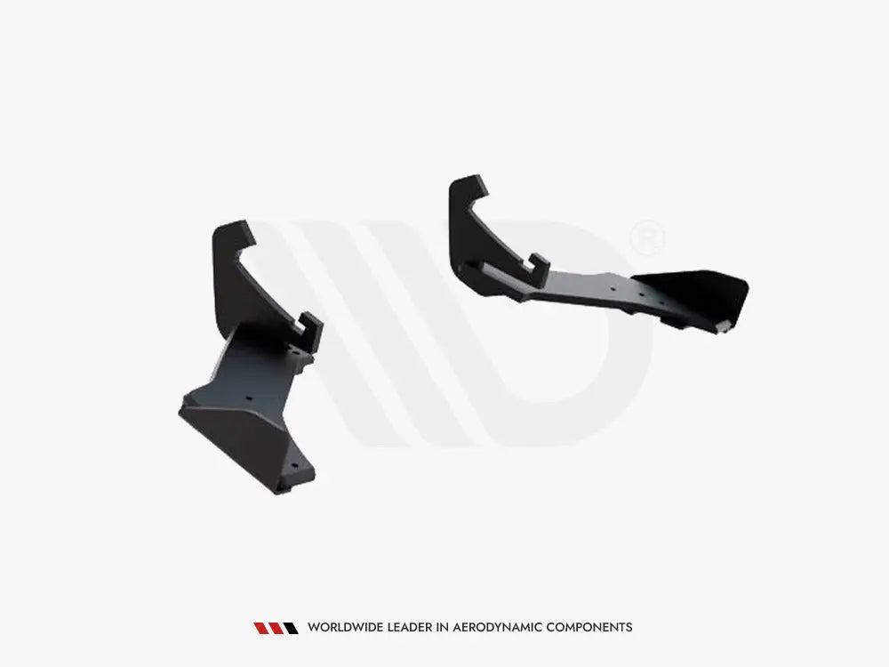 Maxton Design Maxton Racing Rear Side Splitters + Flaps Volkswagen Golf 7 R Facelift 17-20