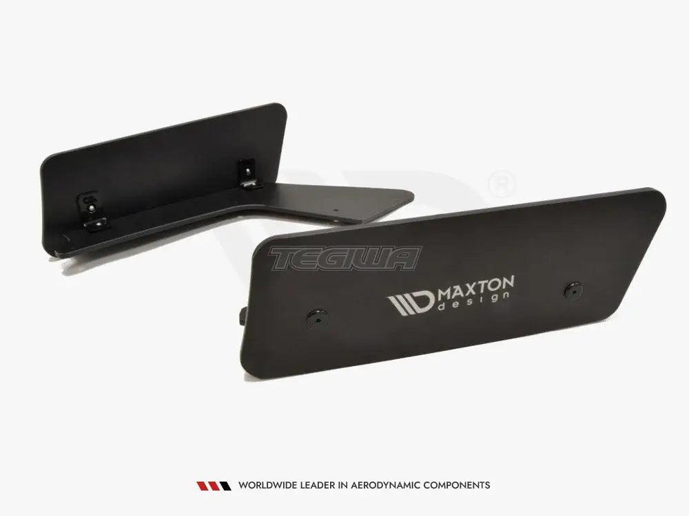 Maxton Design Racing Rear Side Splitters Honda Civic IX Type R 15-17