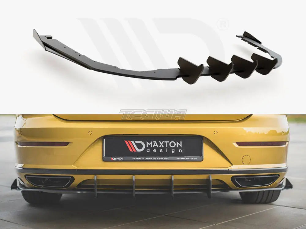 Maxton Design Maxton Racing Rear Valance +flaps Volkswagen Arteon R-line 2017-