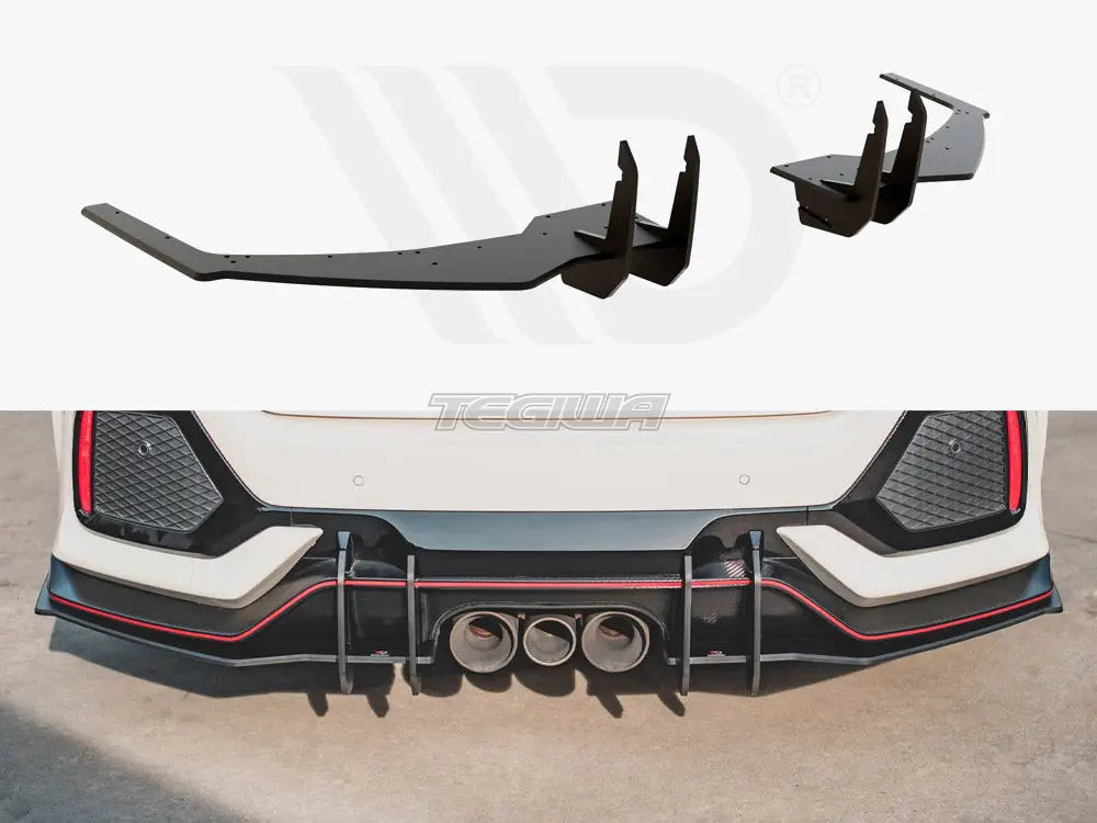 Maxton Design Maxton Racing Rear Valance V2 Honda Civic X Type R 2017-