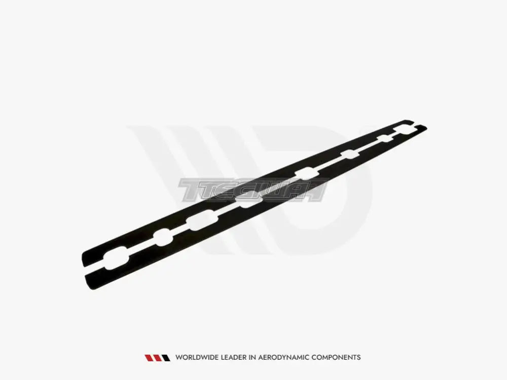 Maxton Design Racing Side Skirts Diffusers Audi S6 A6 C7 S-line 12-14