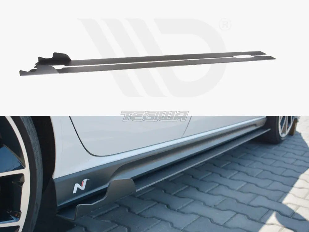 Maxton Design Racing Side Skirts Diffusers Hyundai I30 MK3 N 01-20