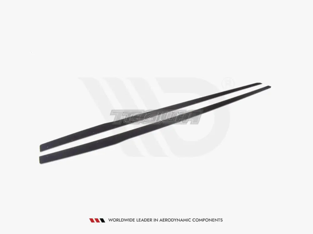 Maxton Design Racing Side Skirts Diffusers V.1 Audi RS3 8V Facelift Sportback 2017-20