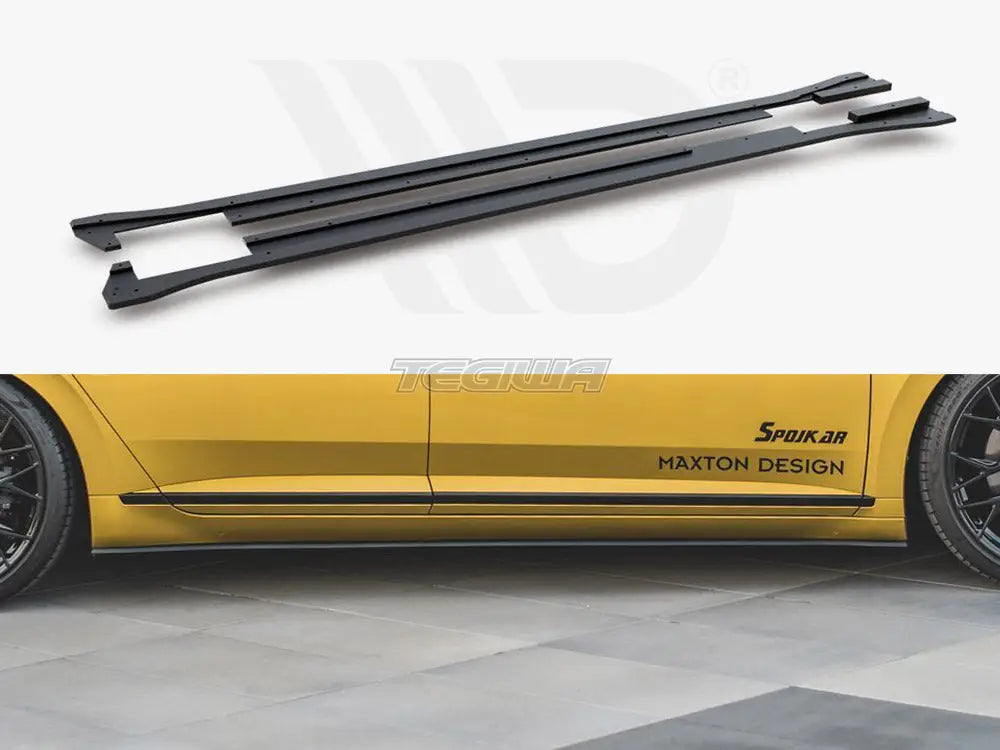 Maxton Design Maxton Racing Side Skirts Diffusers Volkswagen Arteon R-line 2017-