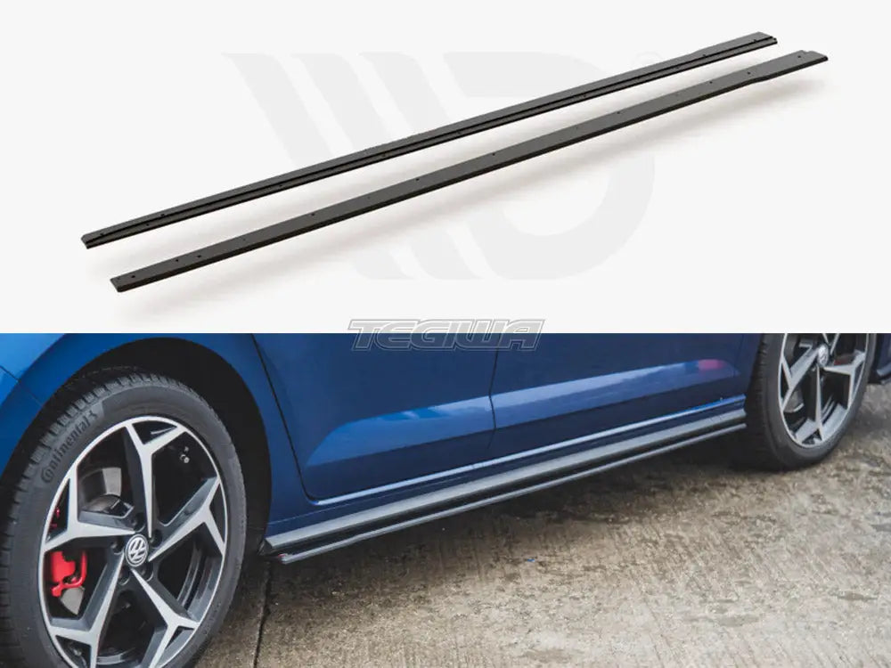 Maxton Design Maxton Racing Side Skirts Diffusers Volkswagen Polo GTI MK6 17-21