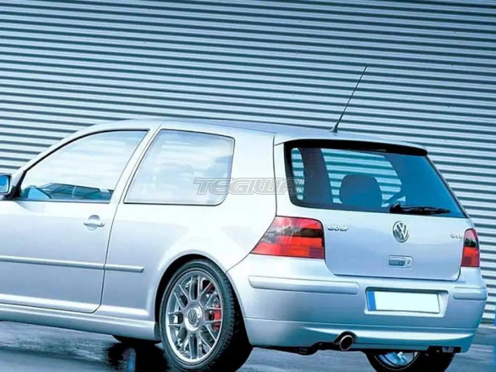 Maxton Design Rear Bumper Extension Volkswagen Golf 4 25'TH Anniversary Style With Exhaust Hole