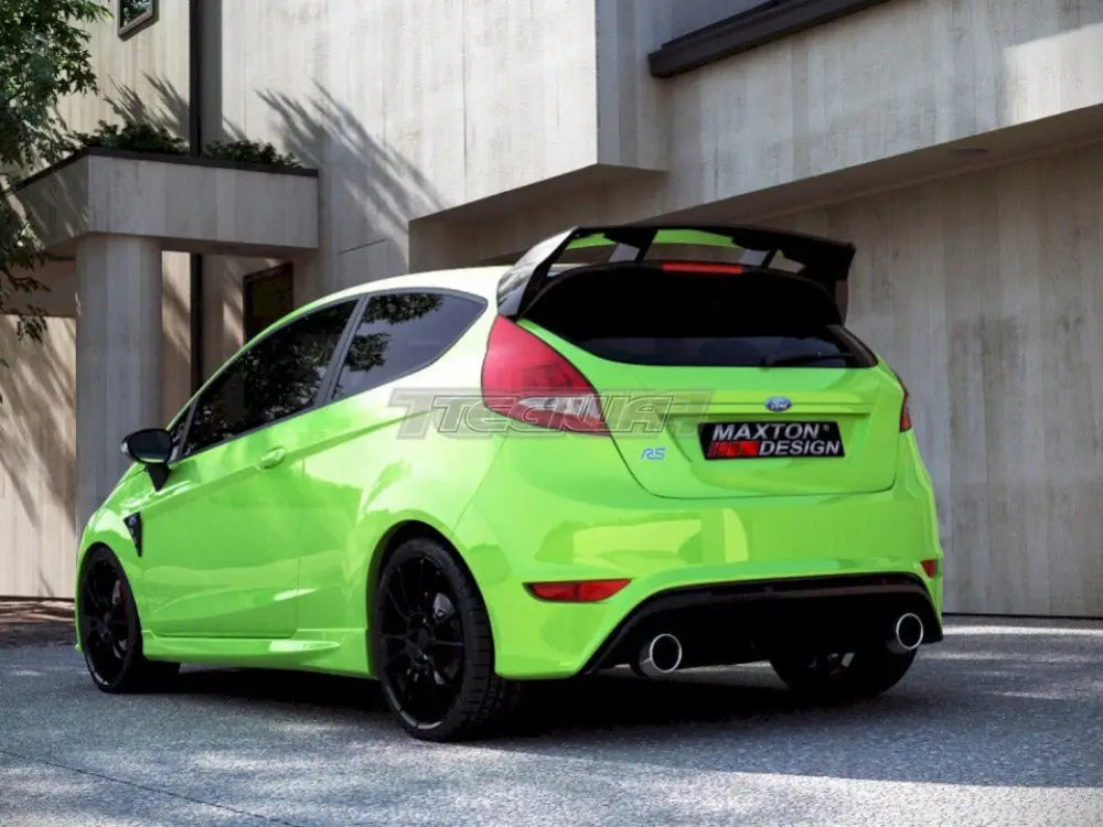 Maxton Design Rear Bumper Ford Fiesta MK7 Pre-facelift and Facelift Focus RS Style