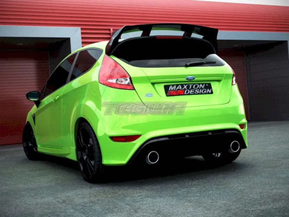 Maxton Design Rear Bumper Ford Fiesta MK7 Pre-facelift and Facelift Focus RS Style