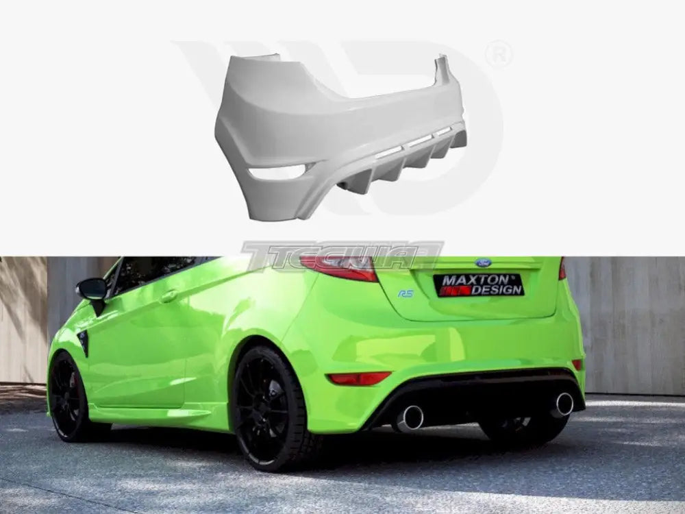 Maxton Design Rear Bumper Ford Fiesta MK7 Pre-facelift and Facelift Focus RS Style