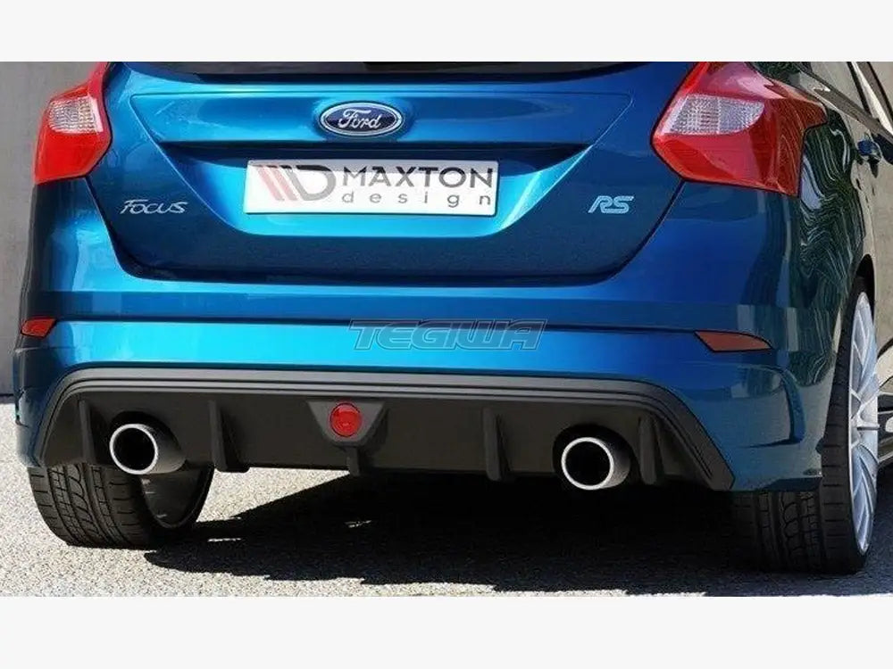 Maxton Design Rear Bumper Ford Focus MK3 Preface Focus RS 2015 Style