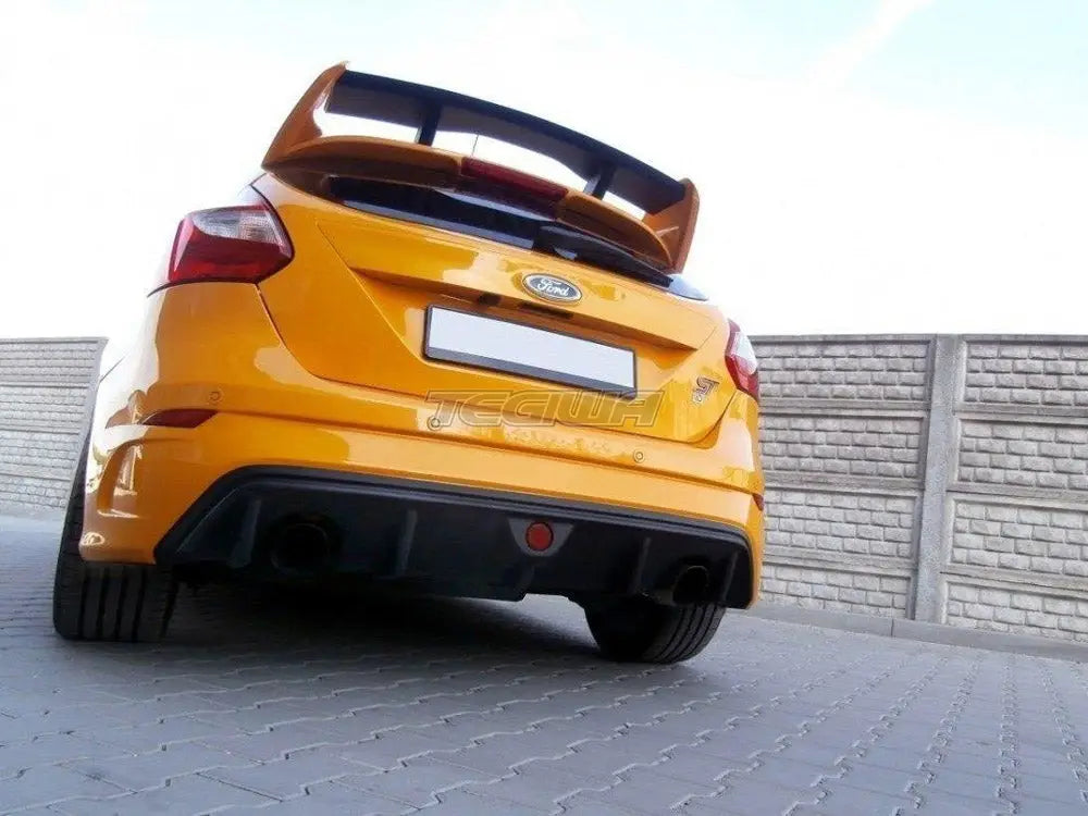 Maxton Design Rear Bumper Ford Focus MK3 Preface Focus RS 2015 Style