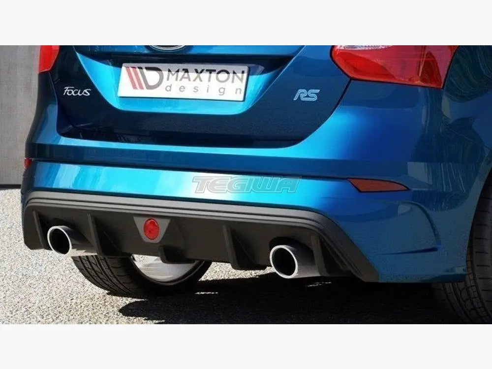 Maxton Design Rear Bumper Ford Focus MK3 Preface Focus RS 2015 Style