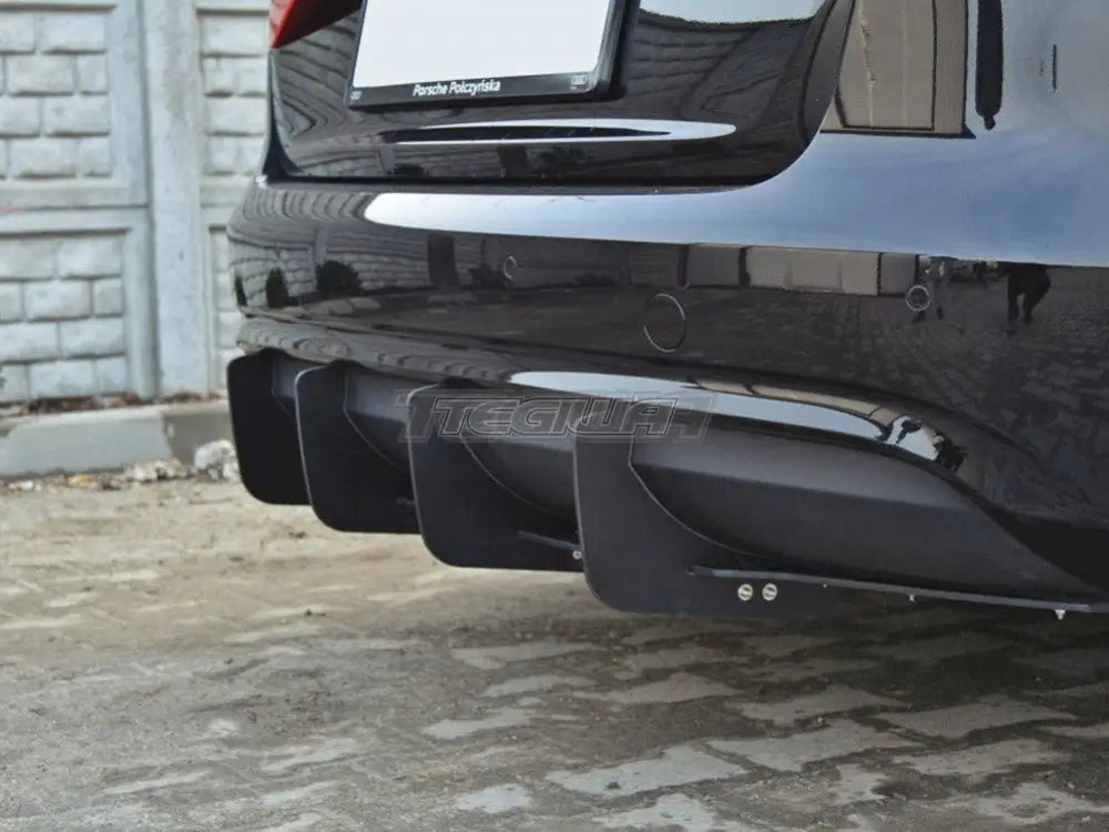 Maxton Design Rear Diffuser Audi A4 B8 Avant Facelift