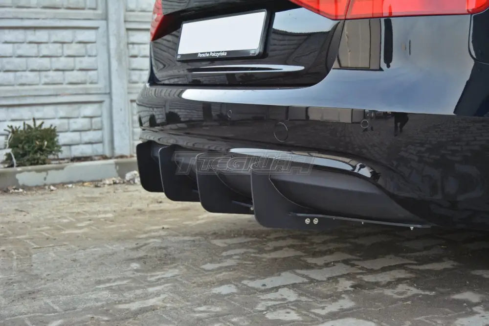 Maxton Design Rear Diffuser Audi A4 B8 Avant Facelift