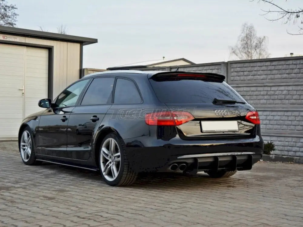 Maxton Design Rear Diffuser Audi A4 B8 Avant Facelift